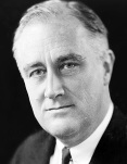 Photo of Franklin D. Roosevelt by Elias Goldensky (Wikimedia Commons)