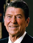 Photo of Ronald Reagan (Wikimedia Commons)