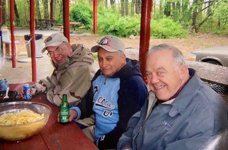 Gitty, i have so many great memories of you from the National Guard 114th Medical Battalion and playing cards & telling jokes. so many great times. i will miss hearing from you. This picture was taken in 2005 at a Hanscom National Guard Cookout. From left